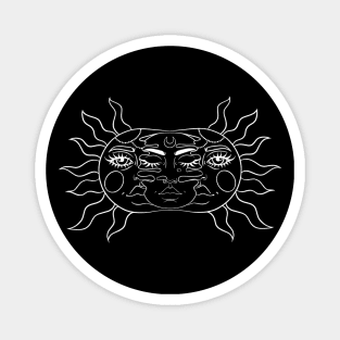 Sun and Moon Magnet